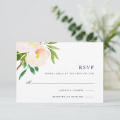 Spring Blush RSVP-kaart RSVP Kaartje (Staand voorkant)