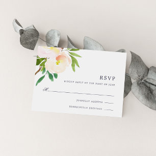 Spring Blush RSVP-kaart RSVP Kaartje