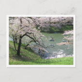 Spring Boating: Chidorigafuchi, Tokio Briefkaart (Voorkant)