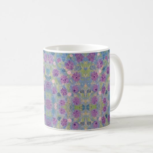 Spring Boeket Floral Coffee Mok (Voorkant rechts)