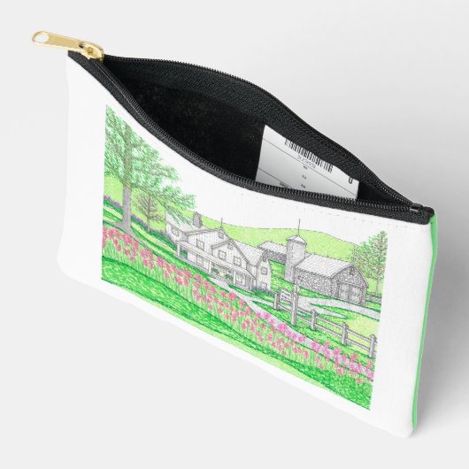 Spring Boerderij Kleine Accessoirezak Etui (Open)