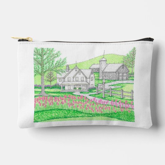 Spring Boerderij Kleine Accessoirezak Etui (Voorkant)