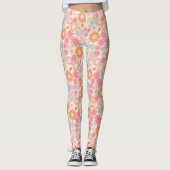 Spring Boho Flowers 1 Leggings (Voorkant)