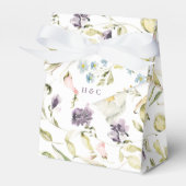 Spring Boho Wildflower Pampas Wedding Bedankdoosjes (Voorkant Zijde)