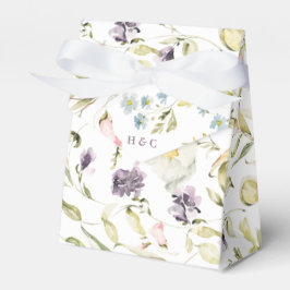 Spring Boho Wildflower Pampas Wedding Bedankdoosjes