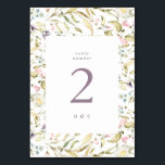 Spring Boho Wildflower Pampas Wedding Kaart<br><div class="desc">Dit ontwerp maakt deel uit van een collectie en kan op verschillende manieren worden bewerkt. Neem contact met ons op als u hulp of aanvullende producten nodig hebt.</div>