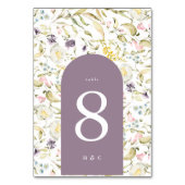 Spring Boho Wildflower Pampas Wedding Kaart (Voorkant)