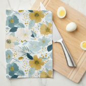 Spring Botanical Floral  Kitchen Towels Theedoek (Quarter Fold)