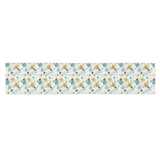Spring Botanical Floral  Table Runner Korte Tafelloper (Horizontaal)