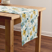 Spring Botanical Floral  Table Runner Korte Tafelloper (Voorbeeld)