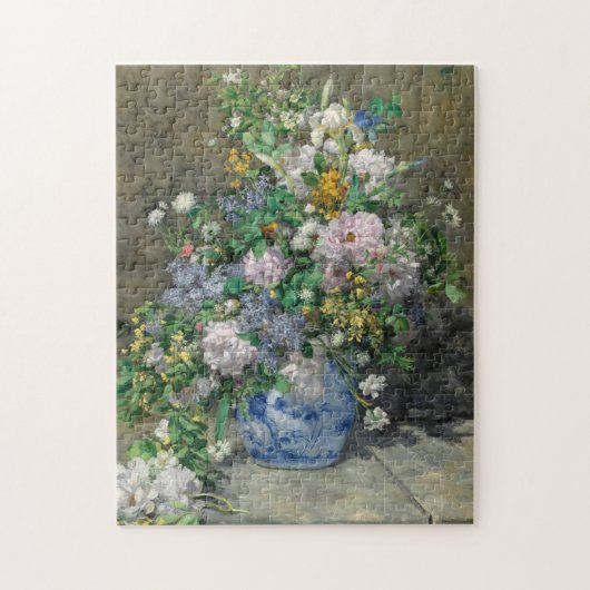 Spring Bouquet, 1866, van Pierre-Auguste Renoir Legpuzzel (Verticaal)