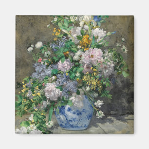 Spring Bouquet, 1866, van Pierre-Auguste Renoir Magneet