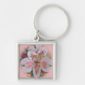 Spring Bouquet Amaryllis Sleutelhanger (Voorkant)