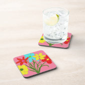 Spring bouquet bier onderzetter (Rechterzijde)