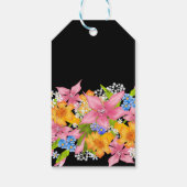 Spring bouquet cadeaulabel (Achterkant)