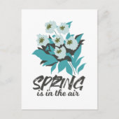 Spring Bouquet Charm - De lente is in de Air Flora Briefkaart (Voorkant)