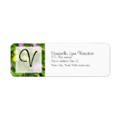 Spring Bouquet Etiket (Voorkant)