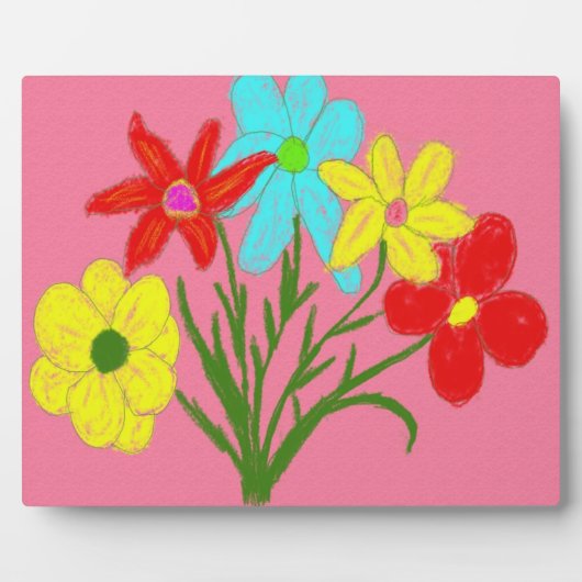 Spring bouquet fotoplaat (Voorkant)