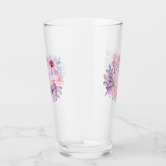 Spring Bouquet Glass Cup Glas (Links)