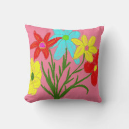 Spring bouquet kussen