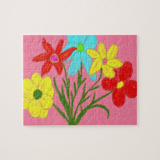 Spring bouquet legpuzzel (Horizontaal)