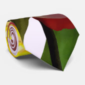 Spring Bouquet met Tulpen en Daffodils Stropdas (Opgerold)