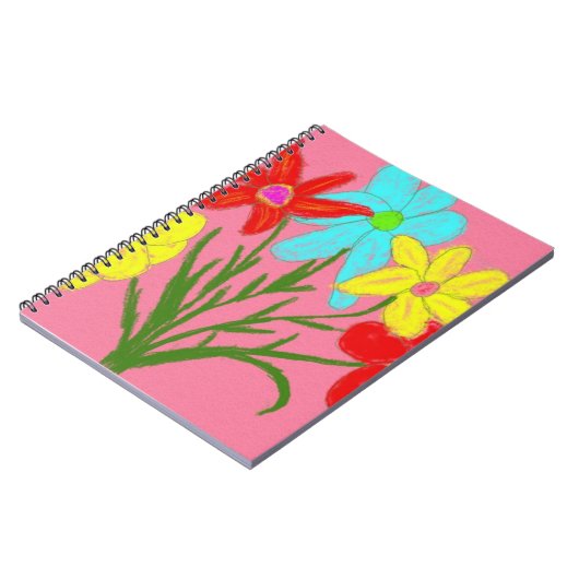 Spring bouquet notitieboek (Linkerzijde)