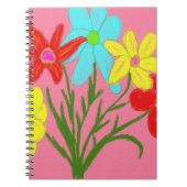 Spring bouquet notitieboek (Voorkant)