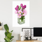 Spring Bouquet Poster (Thuiskantoor)