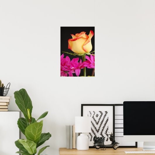 Spring Bouquet Poster (Thuiskantoor)
