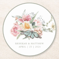 Spring Bouquet | Tulpen en Waterverf van de vlinde