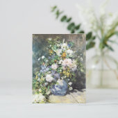 Spring Bouquet van Pierre Renoir,  bloemen (Staand voorkant)