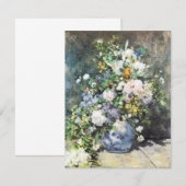 Spring Bouquet van Pierre Renoir,  bloemen (Voorkant / Achterkant)