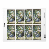 Spring Bouquet van Pierre Renoir, bloemen Etiket (Full Sheet)