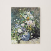 Spring Bouquet van Pierre Renoir,  bloemen Legpuzzel (Verticaal)