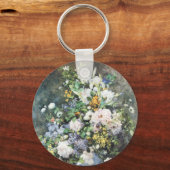 Spring Bouquet van Pierre Renoir,  bloemen Sleutelhanger (Voorkant)