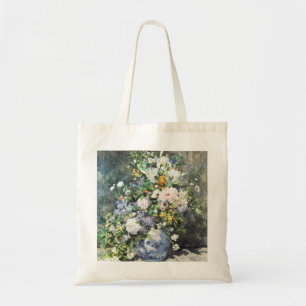 Spring Bouquet van Pierre Renoir,  bloemen Tote Bag