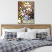 Spring Bouquet van Renoir Canvas Afdruk (Insitu (Slaapkamer))