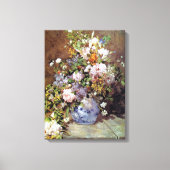 Spring Bouquet van Renoir Canvas Afdruk (Voorkant)