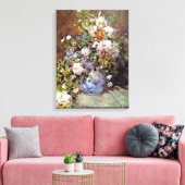 Spring Bouquet van Renoir Canvas Afdruk (Insitu (Woonkamer))