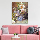 Spring Bouquet van Renoir Canvas Afdruk (Insitu (Woonkamer))
