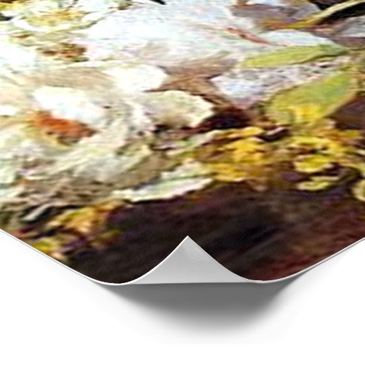 Spring Bouquet van Renoir Fine Art Print (Hoek)