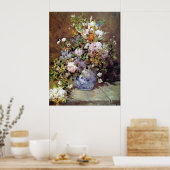 Spring Bouquet van Renoir Fine Art Print (Keuken)