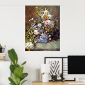 Spring Bouquet van Renoir Fine Art Print (Thuiskantoor)