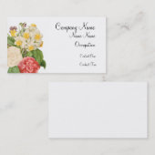 Spring Bouquet Visitekaartjes (Voorkant / Achterkant)