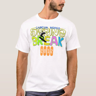 Spring Break 2012 Cancun Surfing T-Shirt