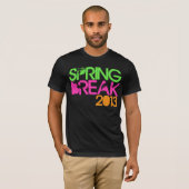 SPRING BREAK 2013 T-Shirt (Voorkant volledig)