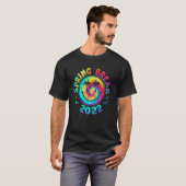 Spring Break 2022 Matching Group Tie Dye  T-shirt (Voorkant volledig)