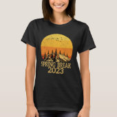 Spring Break 2023 familie Spring Break Sunset Moun T-shirt (Voorkant)