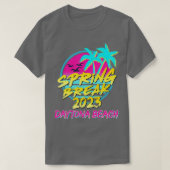 Spring Break 2023 Florida 80s Retro Dayton T-shirt (Design voorkant)